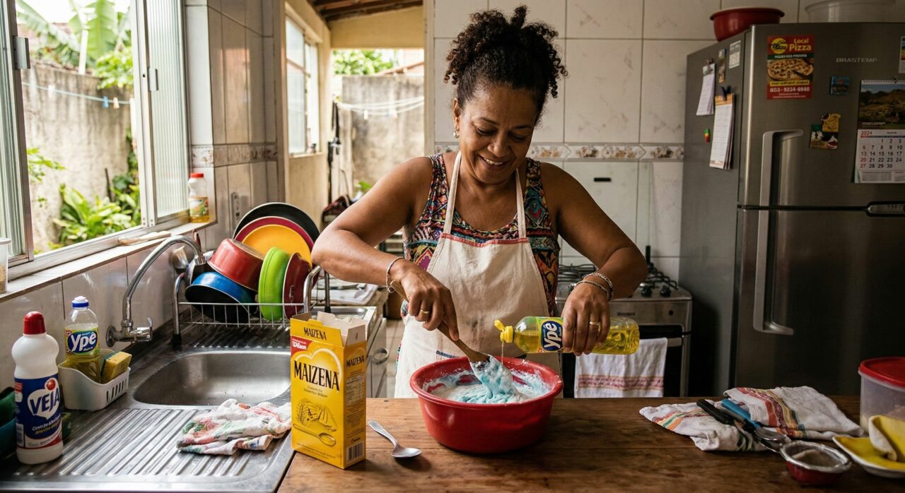 Misturar amido de milho no detergente: para que serve e como economiza uma fortuna