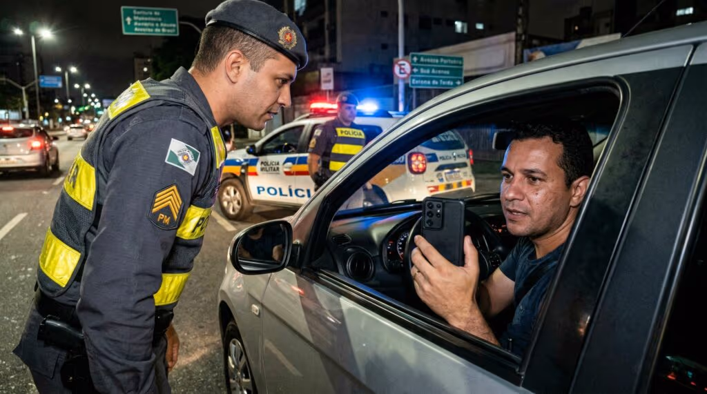 Motorista parado em blitz tem direito de filmar a abordagem? O que diz o STF em 2026