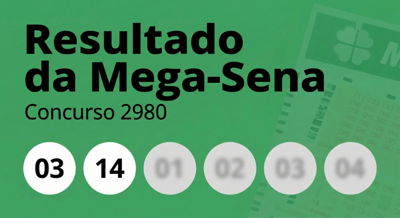 Caixa emite aviso para apostadores da Mega-Sena após sorteio do dia 05