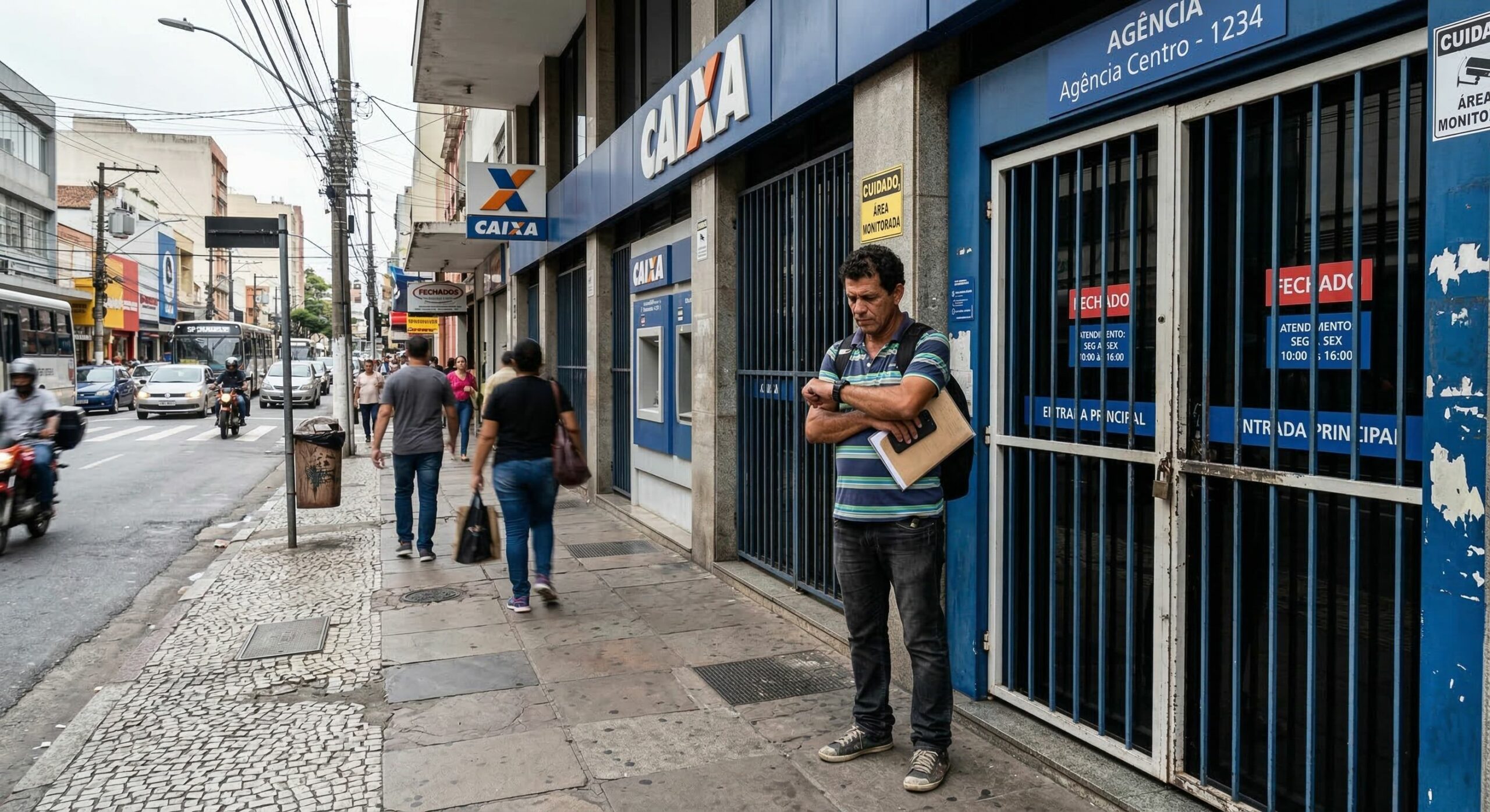 Bancos fecham dia 16/03, segunda-feira