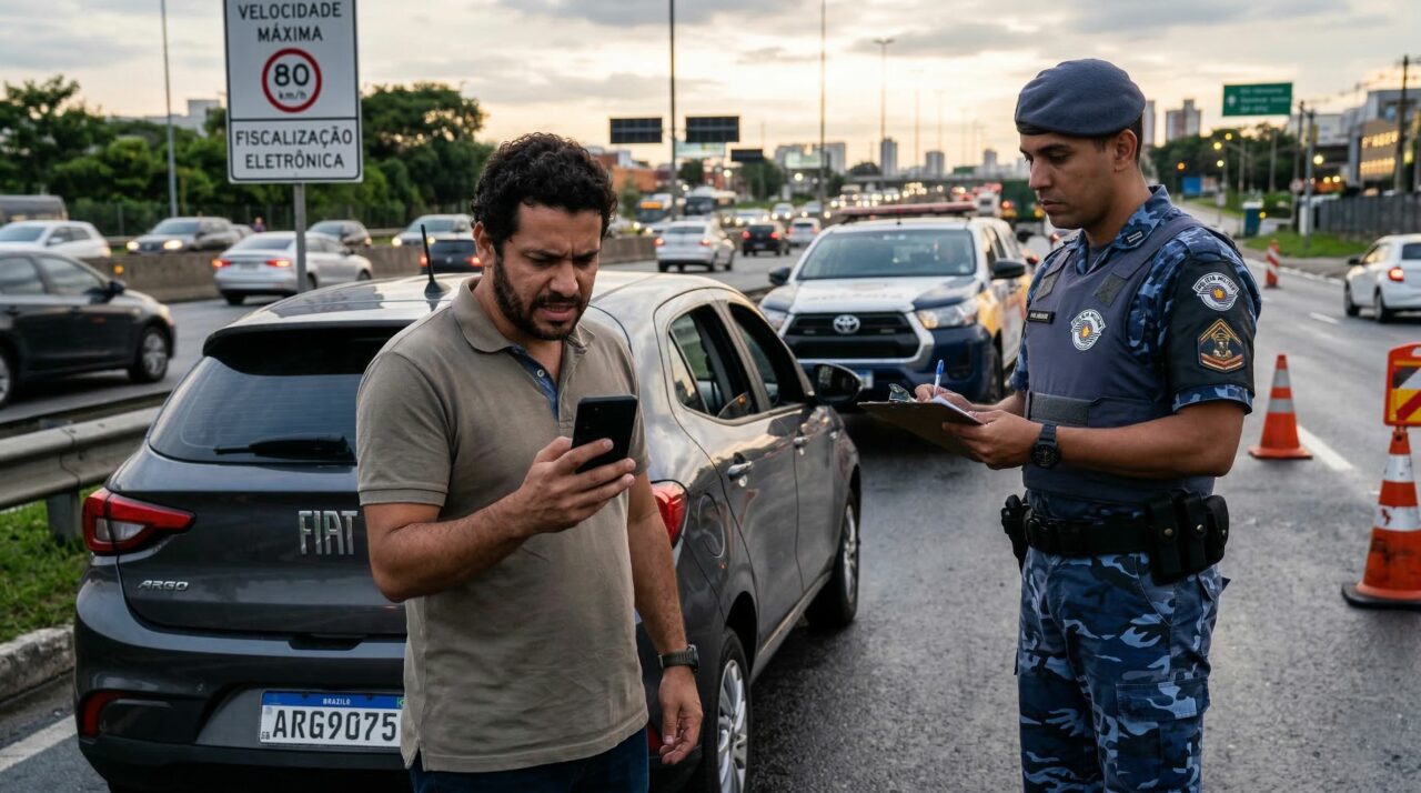 Motoristas que não usam a CNH física com certeza sabem dessa regra