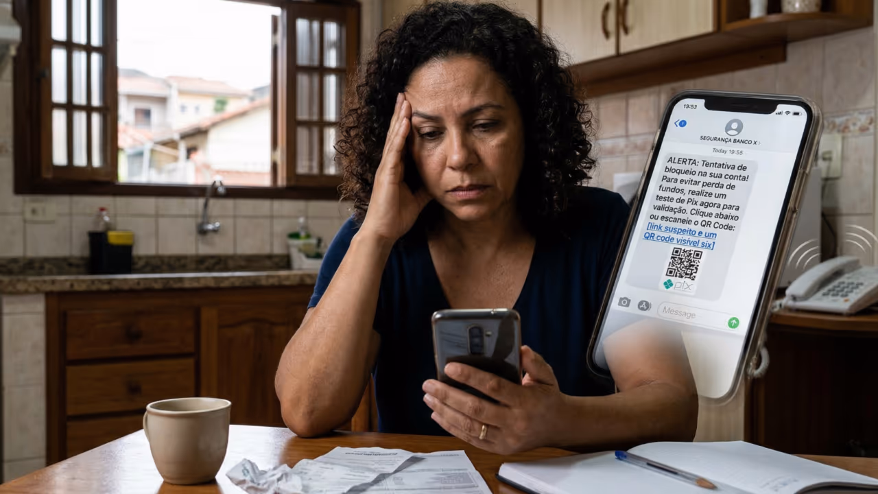 O Pix virou arma dos golpistas e quase sempre o truque segue o mesmo roteiro