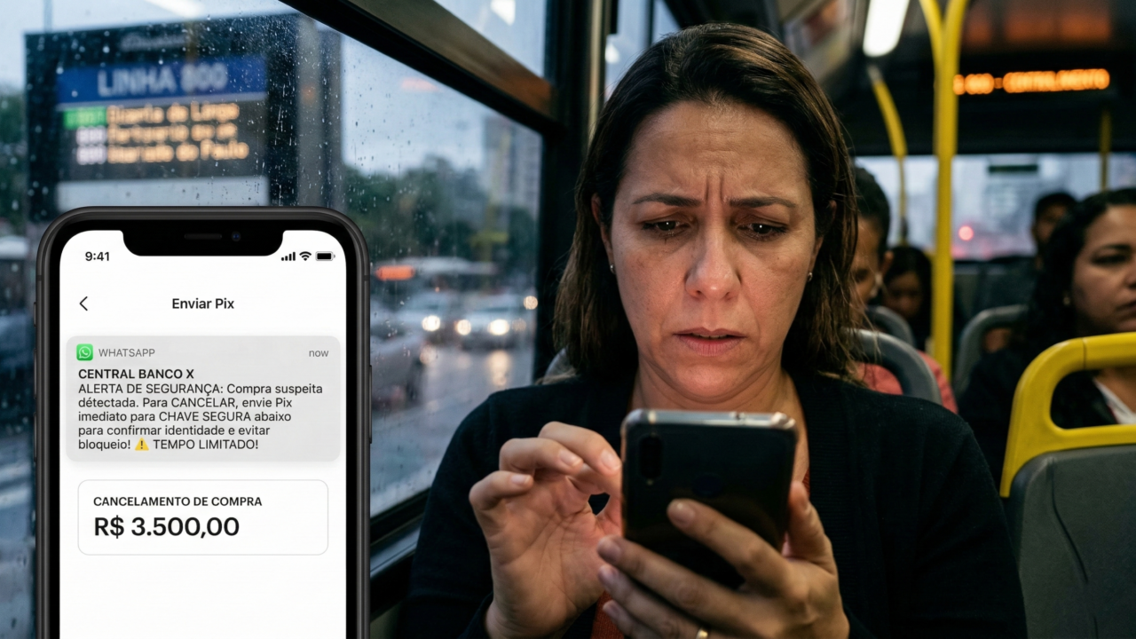 Novo golpe do Pix preocupa clientes de bancos no Brasil e especialistas fazem alerta