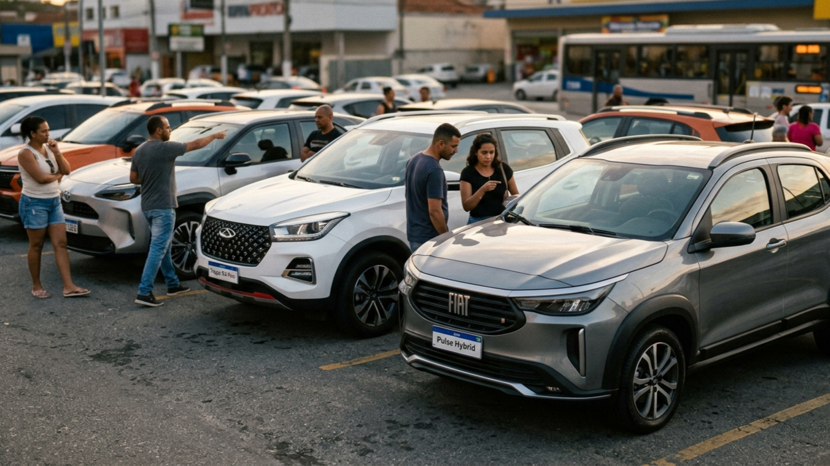 Híbridos mais baratos de 2026 acendem disputa entre Fiat, Caoa Chery e outros rivais