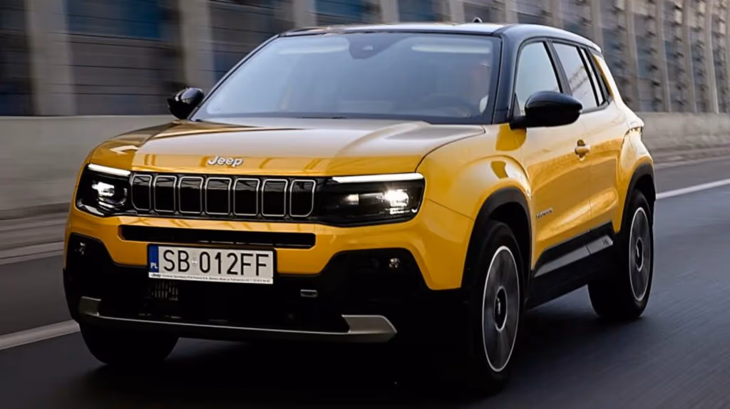 Jeep Avenger 2027 chega ao Brasil com motor 1.0 turbo híbrido leve e produção nacional