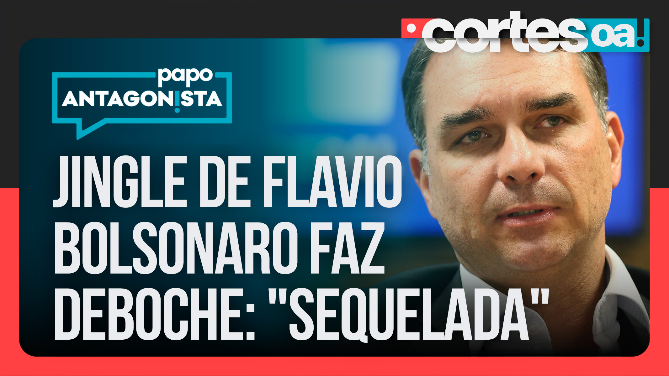 Jingle em evento com Flávio chama terceira via de “sequelada”