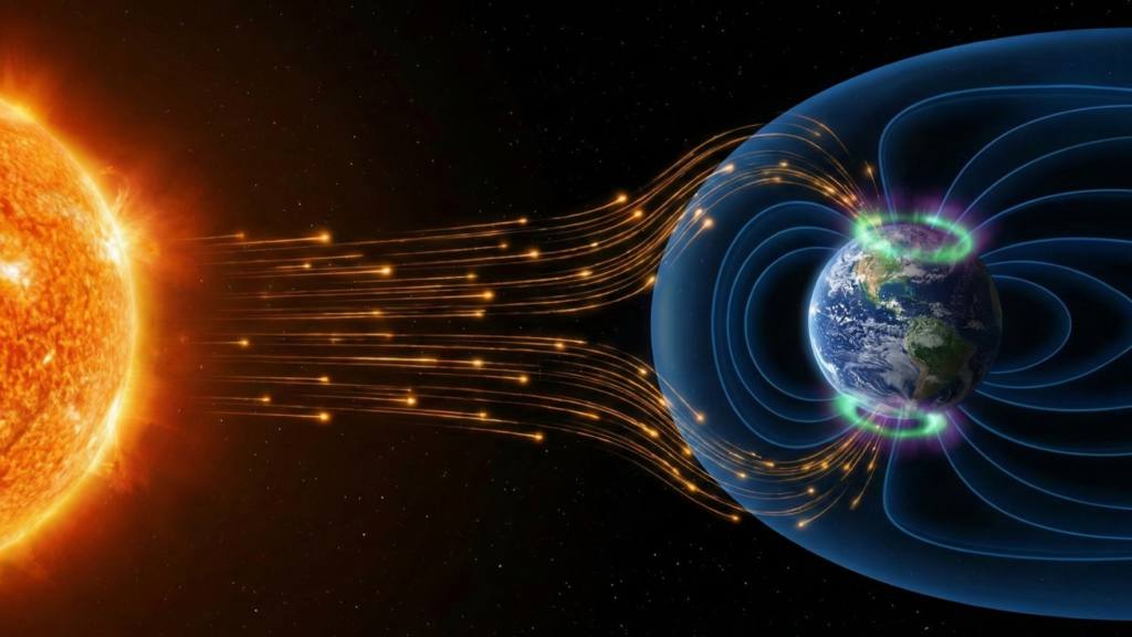 A Terra tem um escudo invisível que te salva todo dia