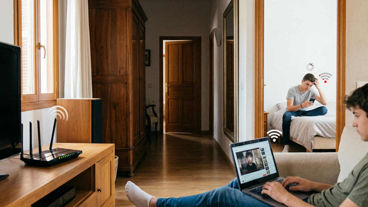 Wi-fi ruim no quarto e bom perto do roteador? Veja os erros da casa que derrubam o sinal