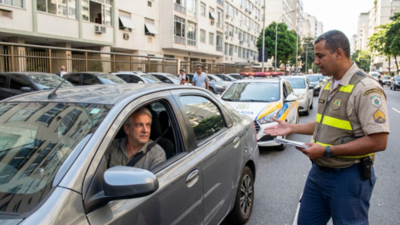 Não entregue nunca seus documentos fora do carro: o que fazer se o agente pedir