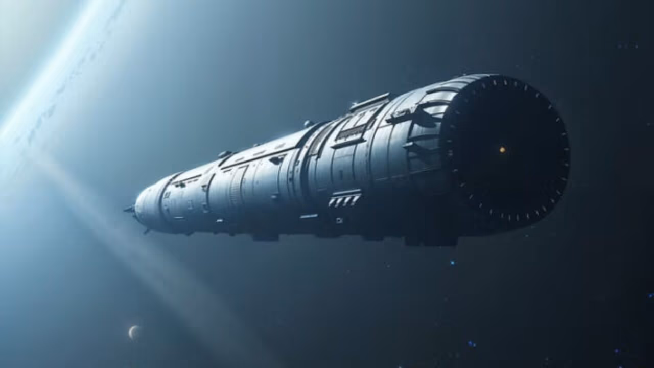 Nave espacial Chrysalis de 58 km de comprimento vai levar 2.400 pessoas até Alpha Centauri em uma centenária jornada de 400 anos