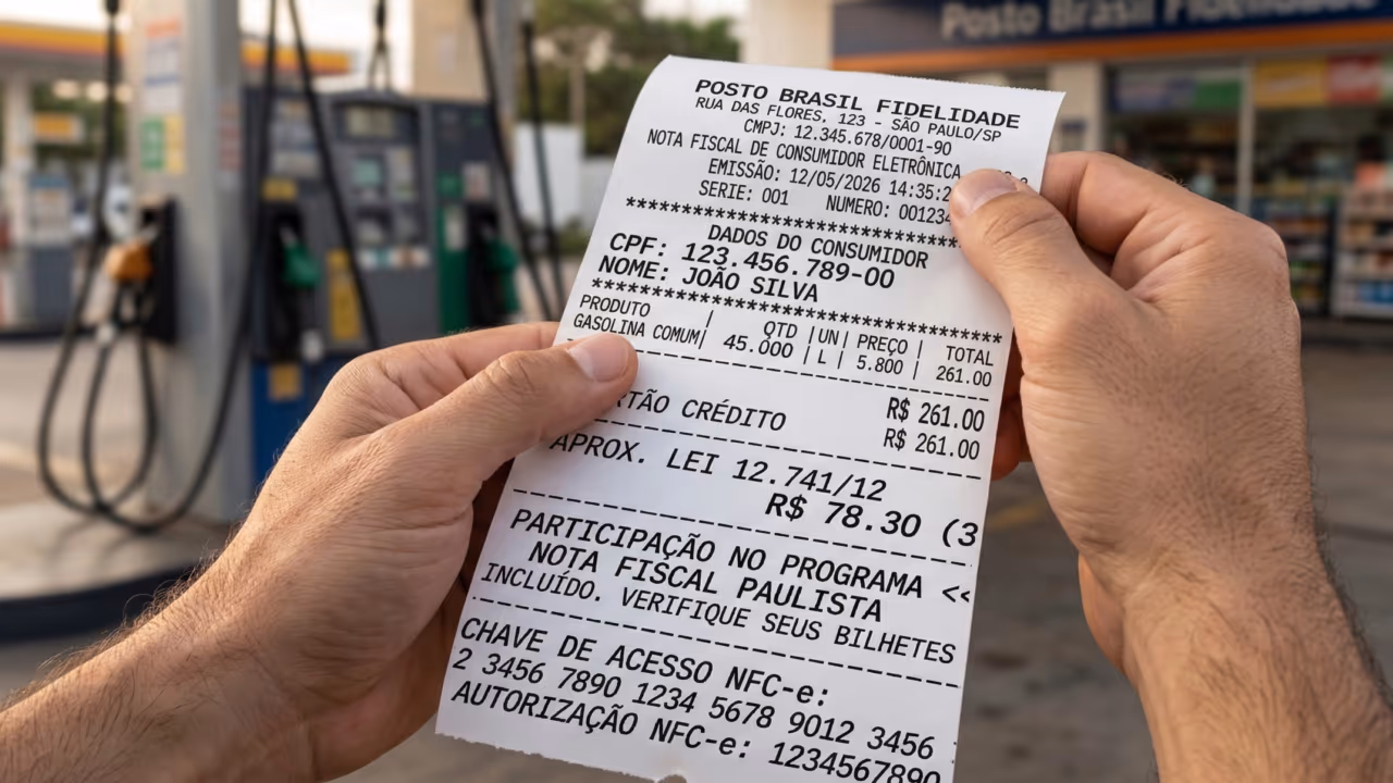 CPF na nota ao abastecer pode trazer vantagens em alguns estados; entenda como funciona
