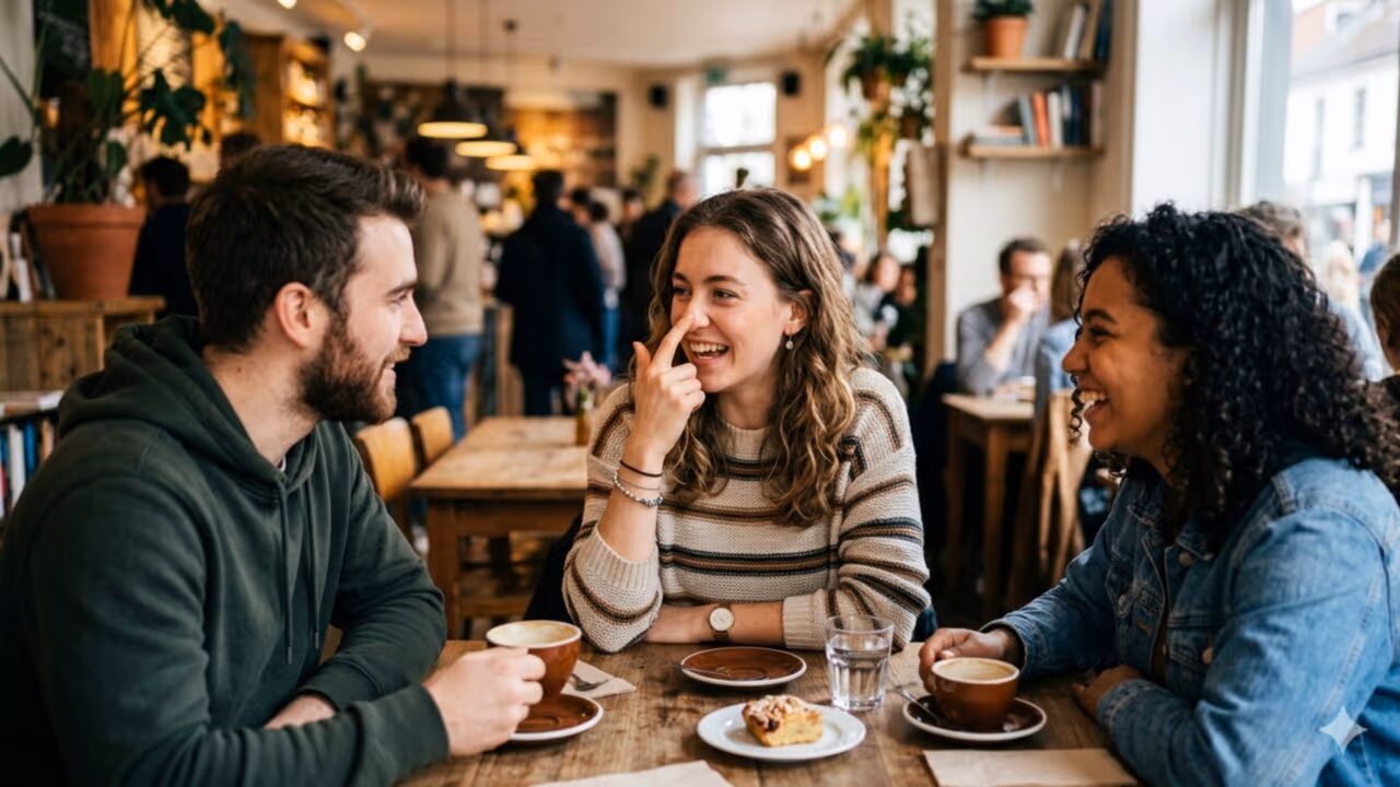 O que significa quando uma pessoa toca no nariz durante uma conversa, segundo a psicologia