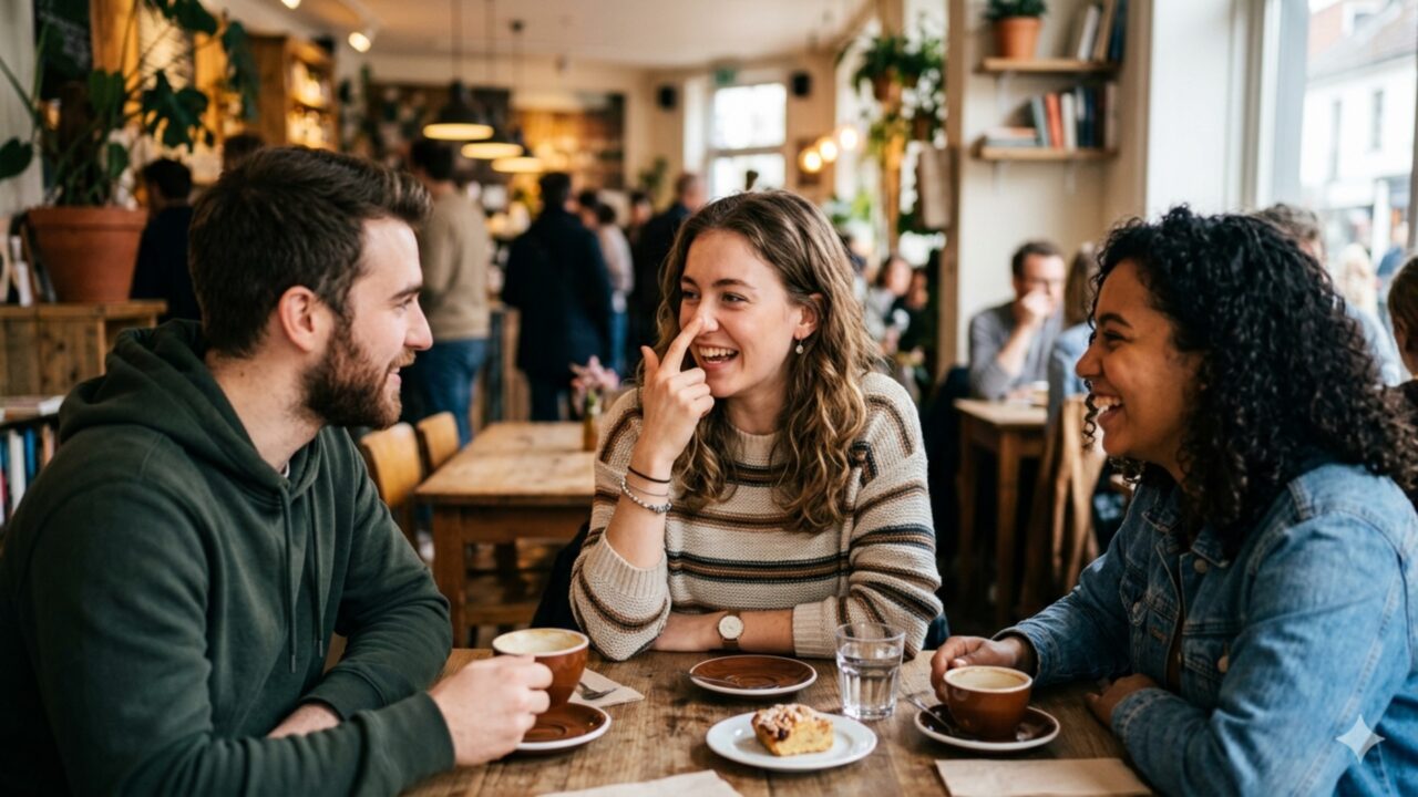 O que significa quando uma pessoa toca no nariz durante uma conversa, segundo a psicologia