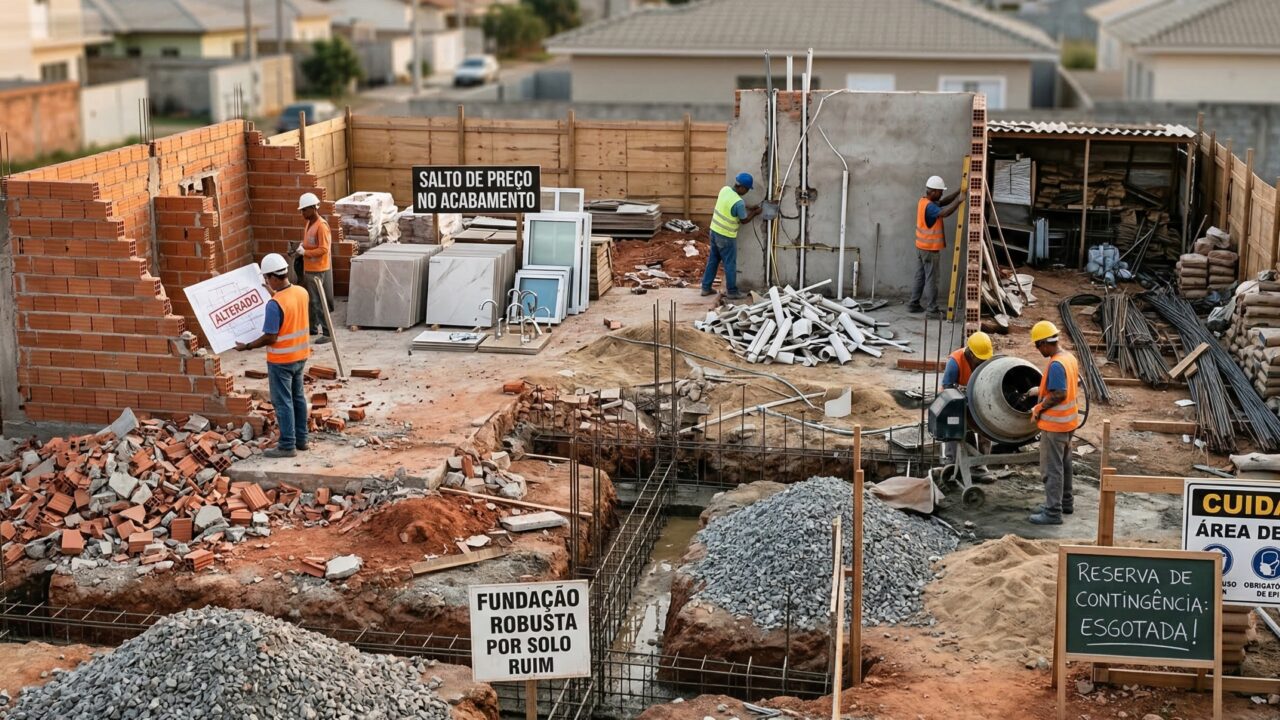 Pequenos erros podem encarecer ainda mais sua obra