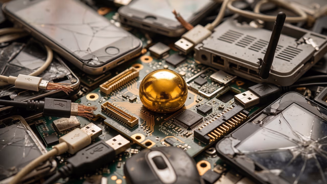 Pequeno aparelho eletrônico que muita gente joga fora pode conter ouro e outros metais valiosos