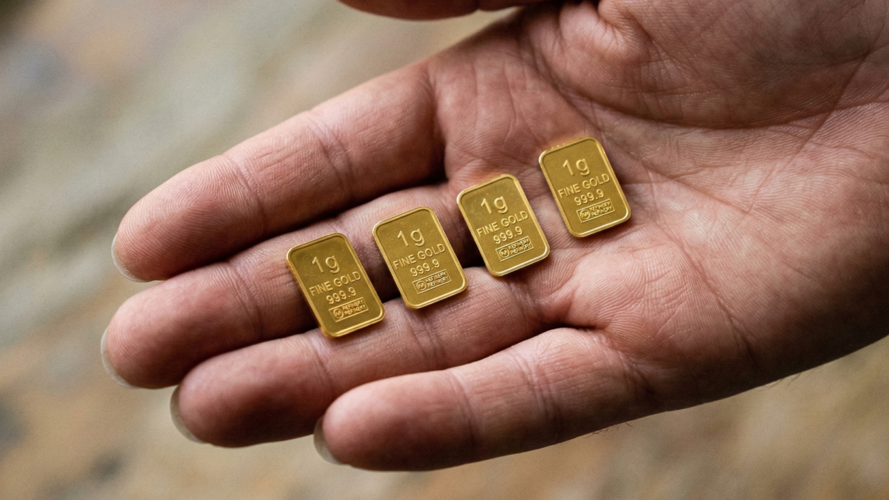 Apesar de não parecer muito, 4g de ouro equivalem a quase todo o salário médio brasileiro