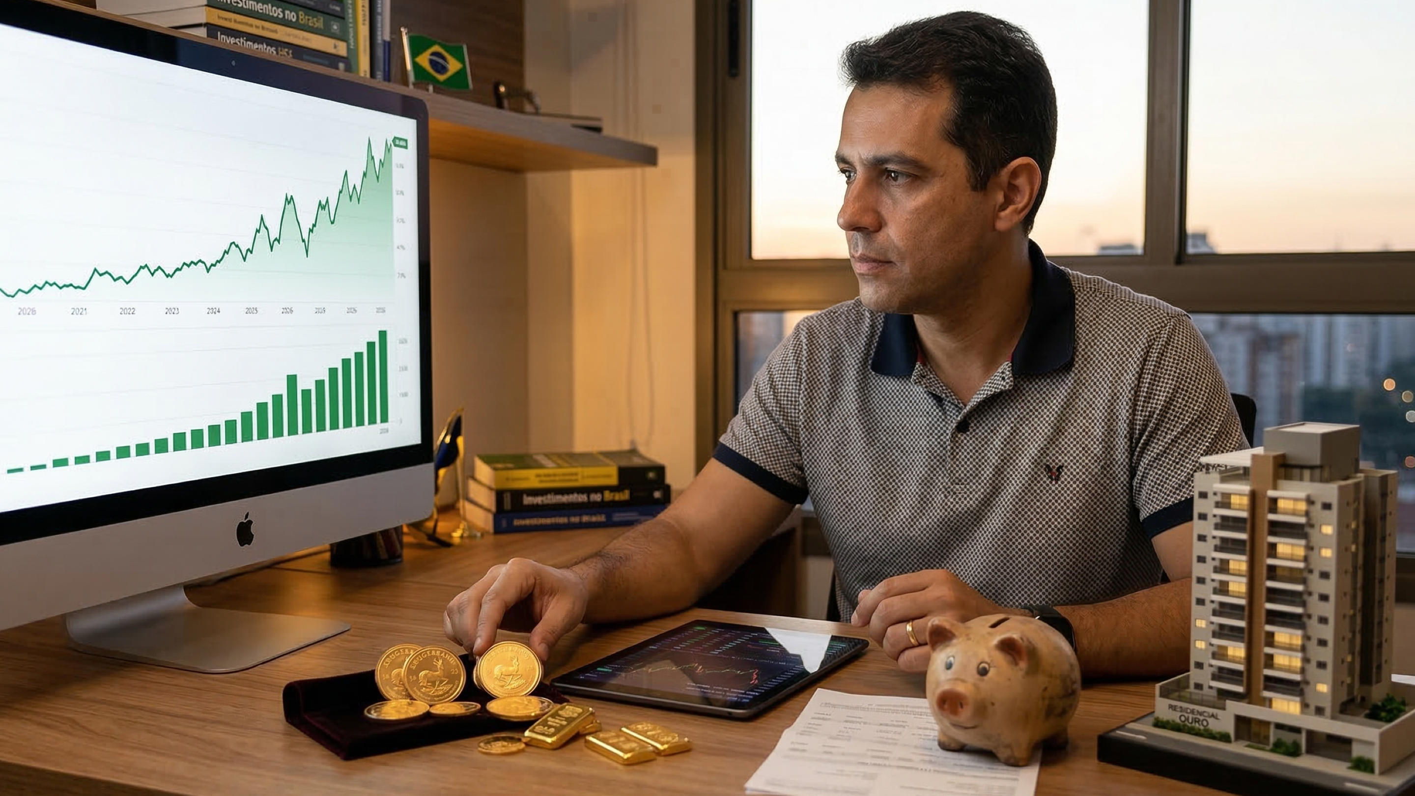 Nem imóvel, nem poupança: o ativo antigo que voltou a chamar atenção dos investidores