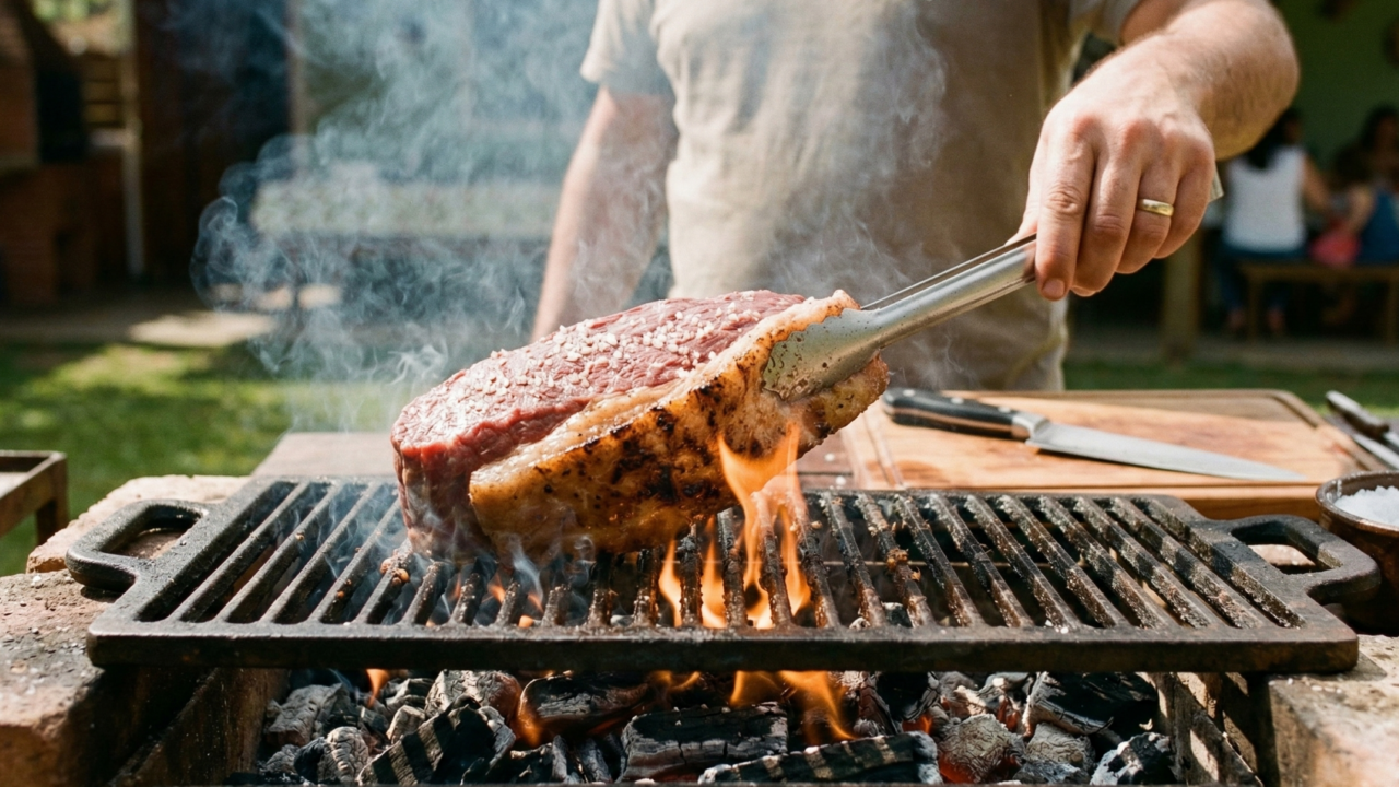 A gordura da picanha guarda a melhor parte do sabor dela