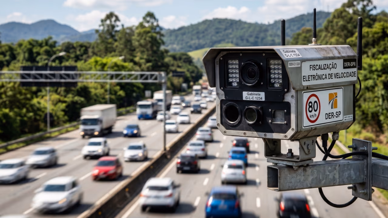 Nova geração de radares consegue identificar mais do que velocidade nas rodovias