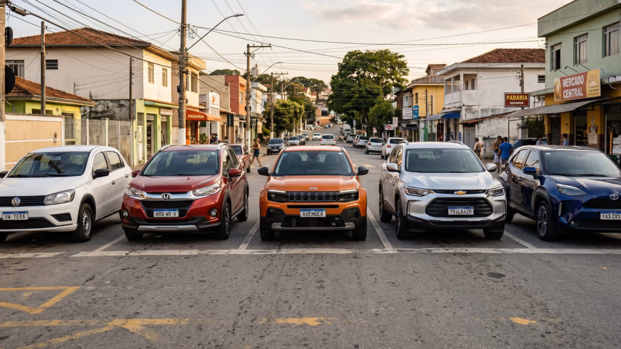 Os SUVs tomaram conta de vez e 2026 está provando que o mercado já não quer mais brigar por outra carroceria