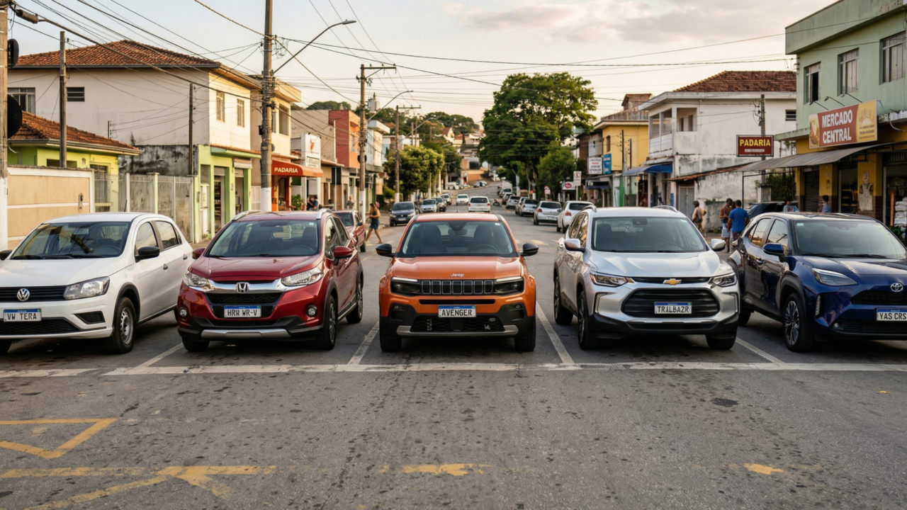 Os SUVs tomaram conta de vez e 2026 está provando que o mercado já não quer mais brigar por outra carroceria