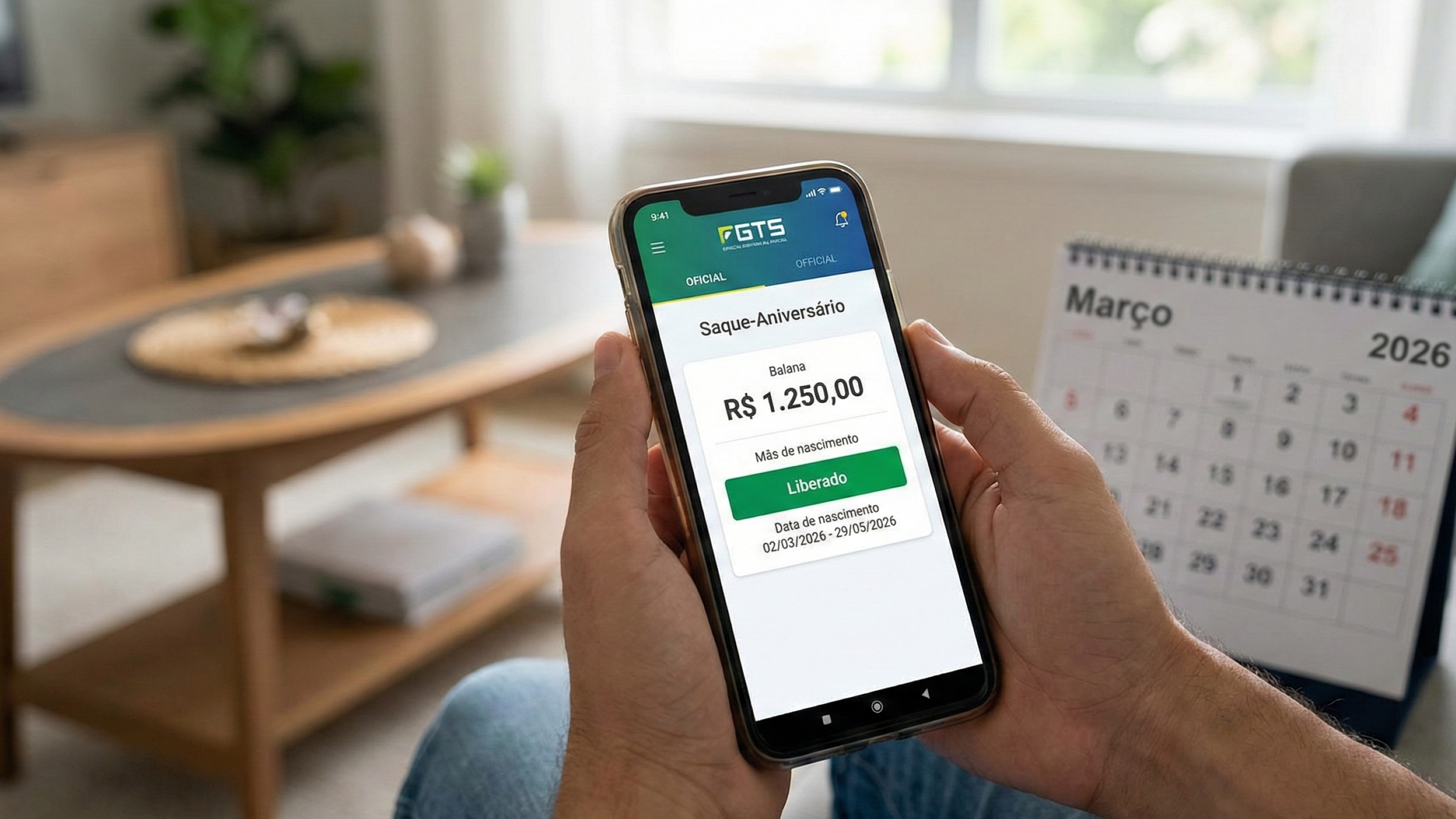 Saque-Aniversário do FGTS em 2026: quando cai o próximo pagamento e quanto você pode sacar