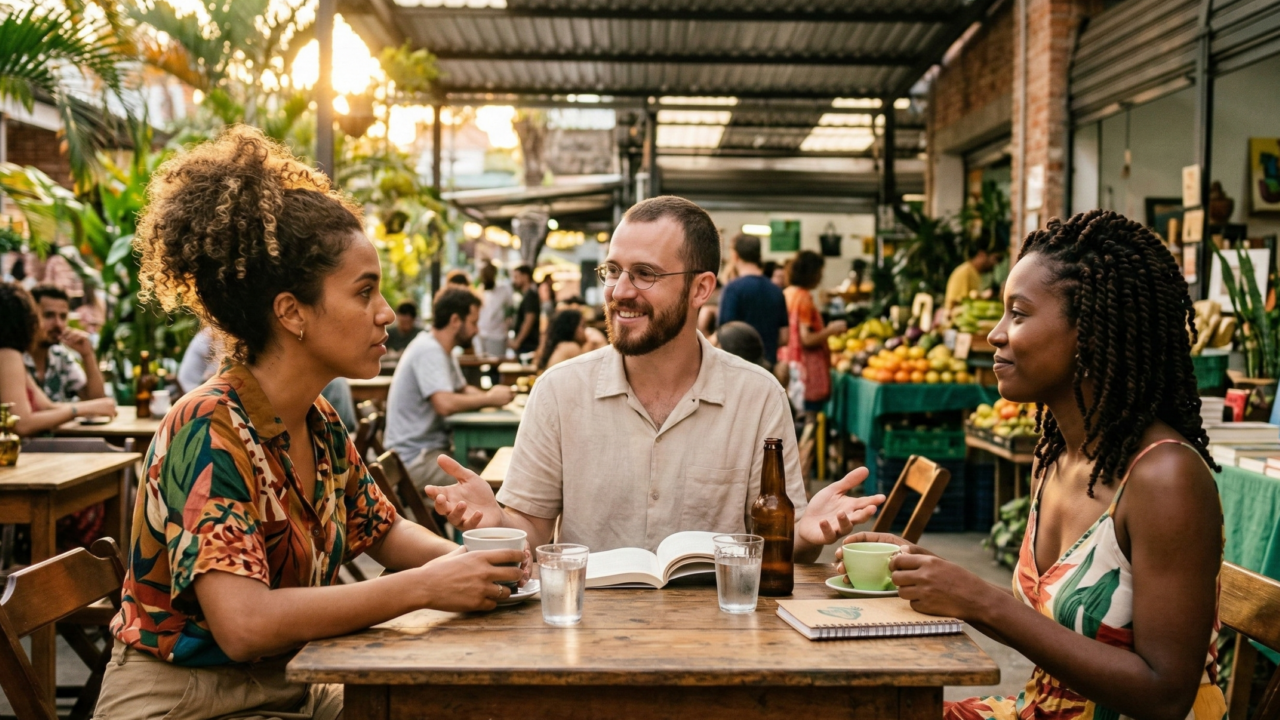 Todo tipo de encontro será válido, seja apenas amigável ou até mesmo romântico