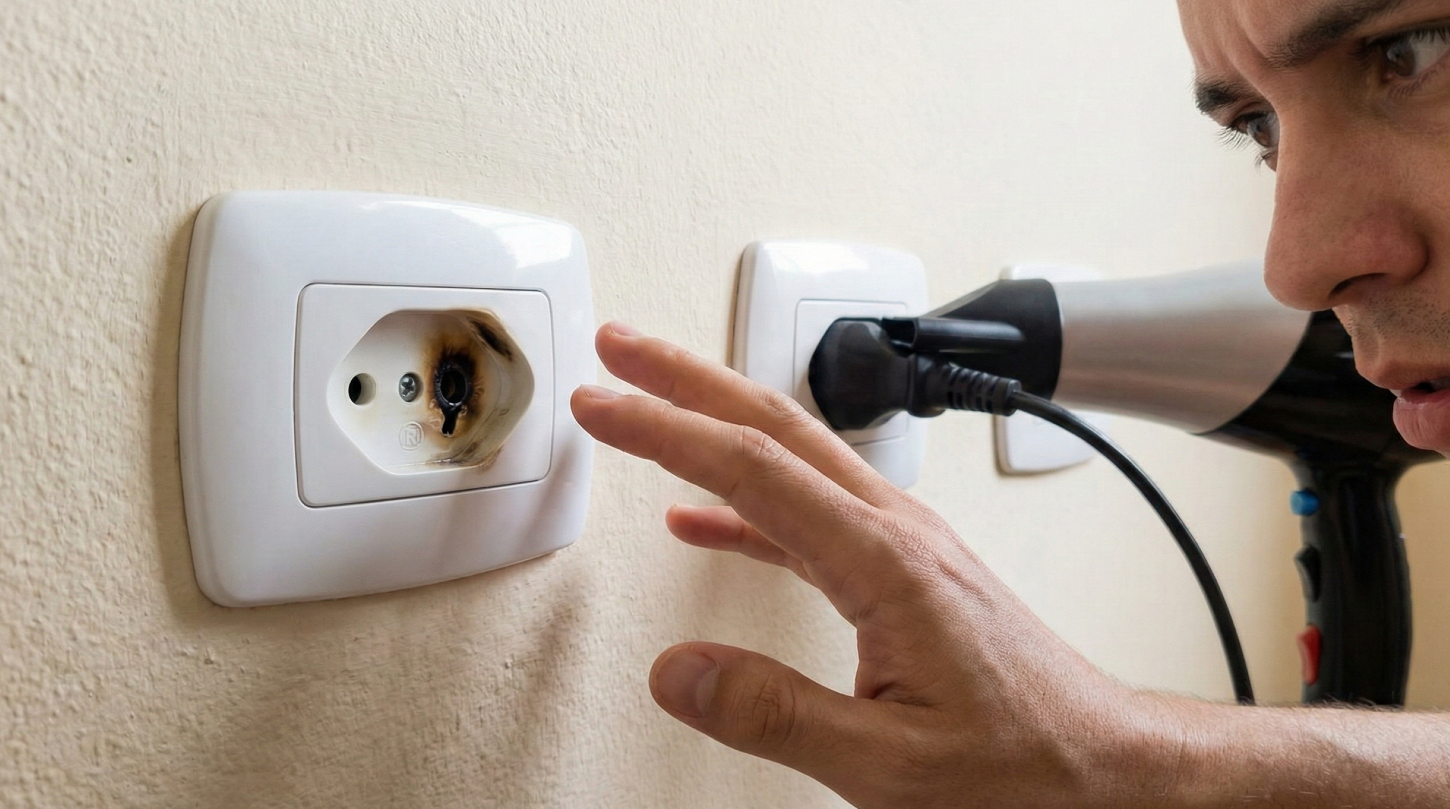 Tomada esquentando não é normal e pode virar curto: veja sinais claros, causas prováveis e como agir com segurança