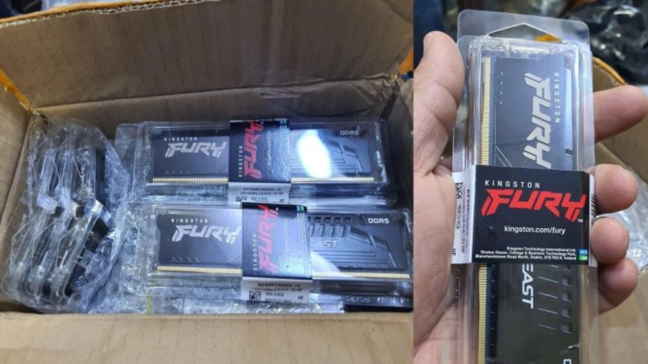 Usuário compra 25 quilos de lixo por R$ 580 na Amazon e por sorte recebe 40 módulos de memória RAM. Foto: Reddit