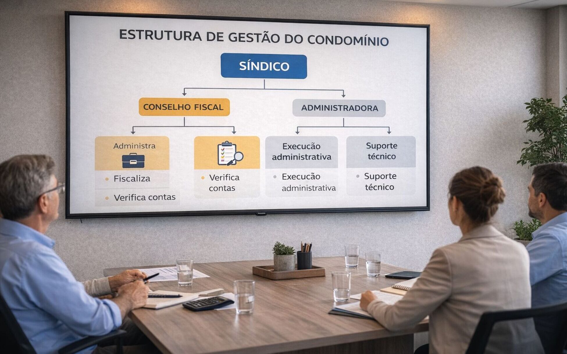 Quem faz o que no condomínio? Síndico, conselho e administradora