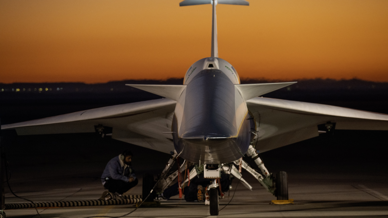 Esse é o segundo teste prático efetuado pelo X-59 - NASA/Jim Ross