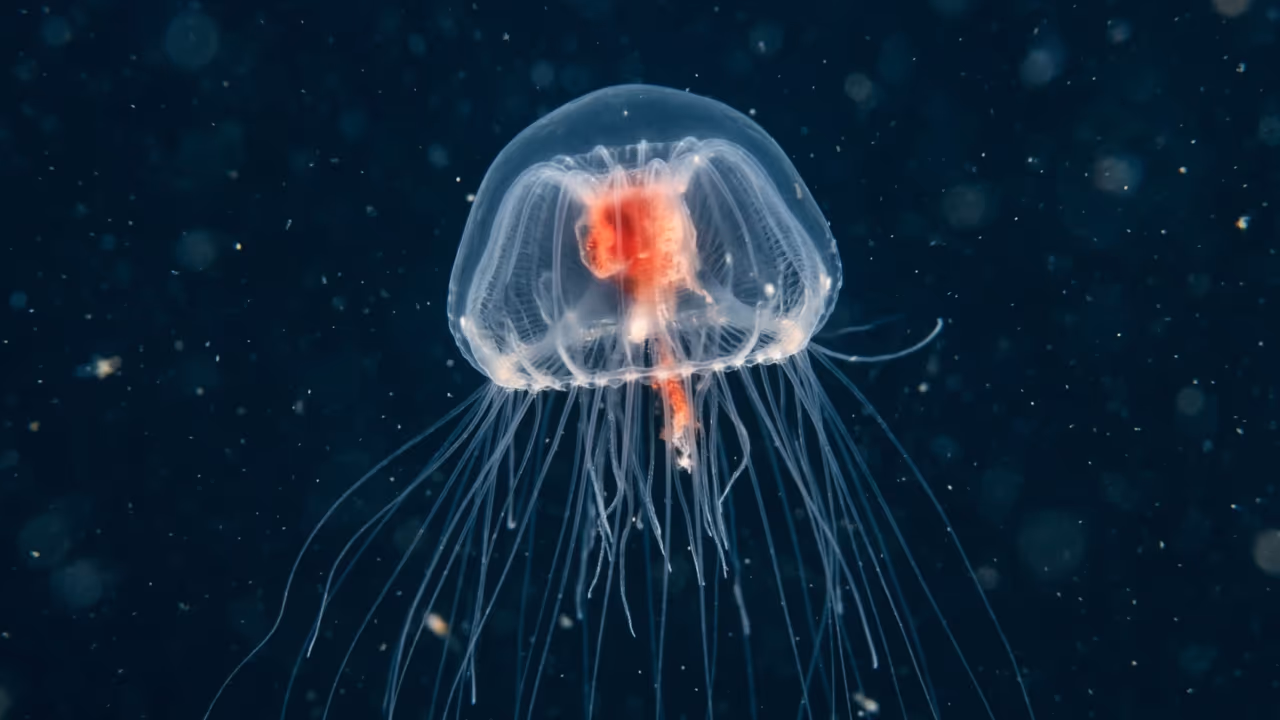 O animal que pode recomeçar a própria vida e virou um dos maiores mistérios da biologia marinha