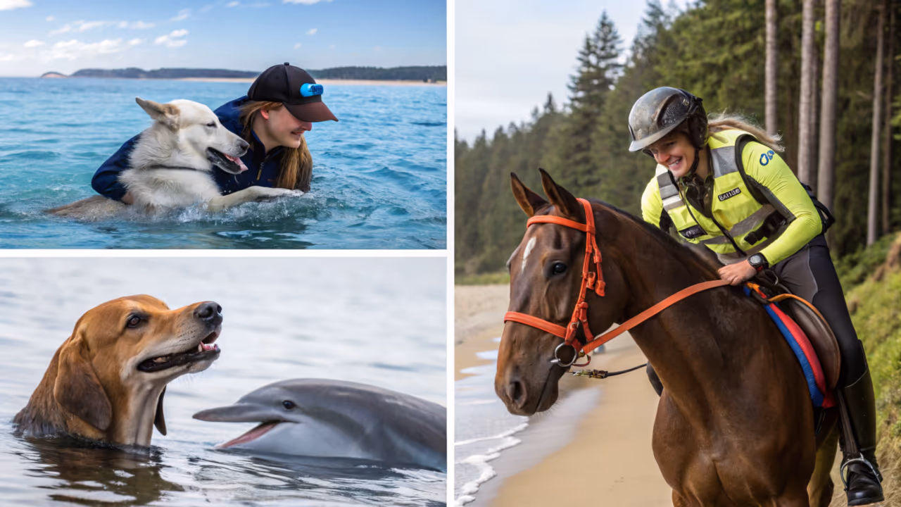 Animais que salvaram a vida de seres humanos em situações inacreditáveis