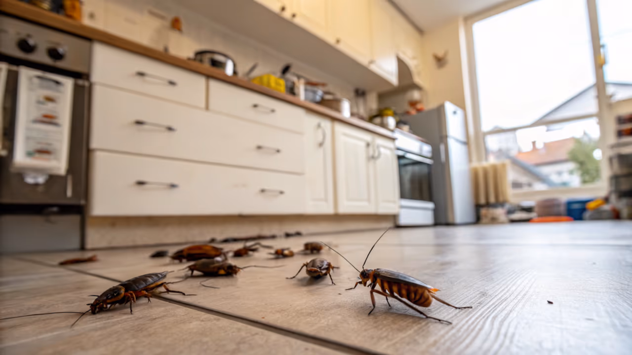 O lugar da casa onde baratas costumam aparecer primeiro sem que ninguém perceba