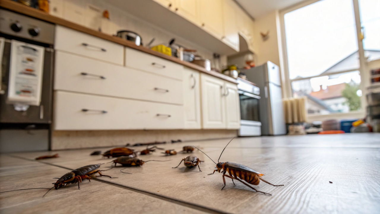 O lugar da casa onde baratas costumam aparecer primeiro sem que ninguém perceba