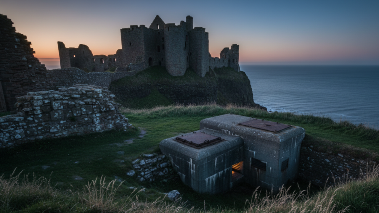 Castelo medieval revela bunker nuclear da Guerra Fria