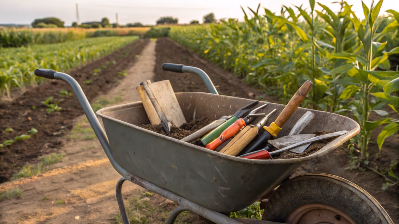 Os agricultores estão malucos por esta invenção! Ela gera uma fortuna de milhões com um carrinho e facas