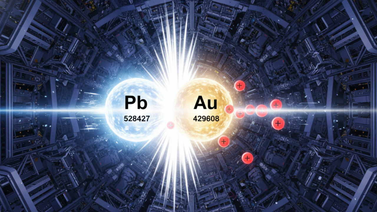Pesquisadores do CERN conseguem transformar chumbo em ouro