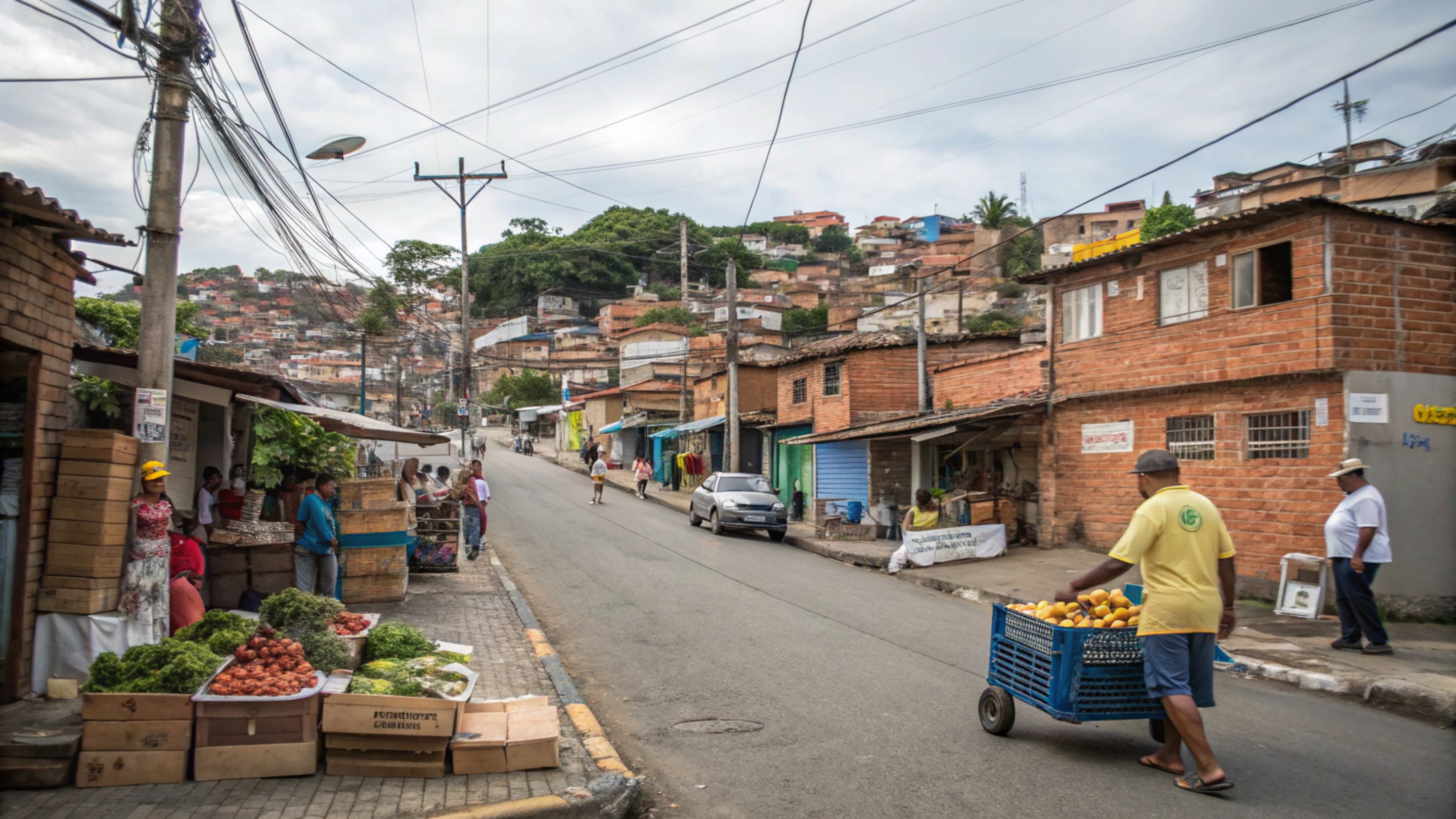 Como é viver com um salário mínimo no Brasil e nos Estados Unidos