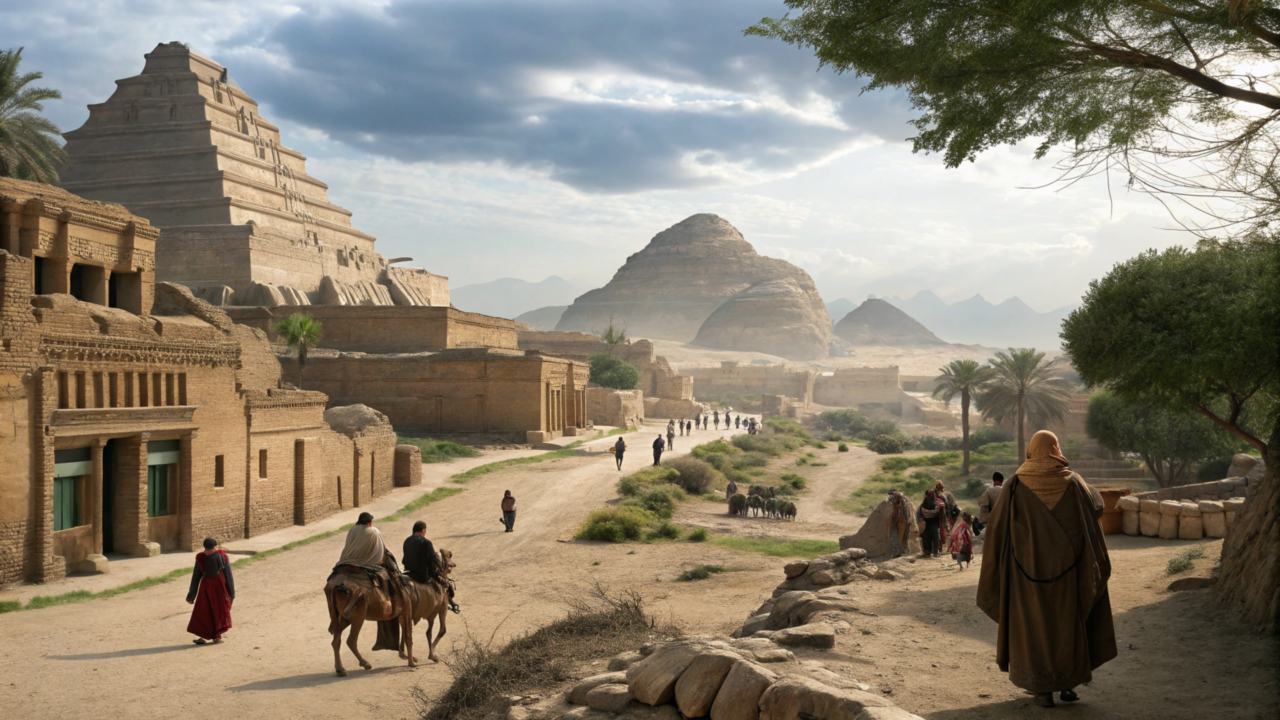 Como era cada parte do mundo há mais de 2000 anos atrás