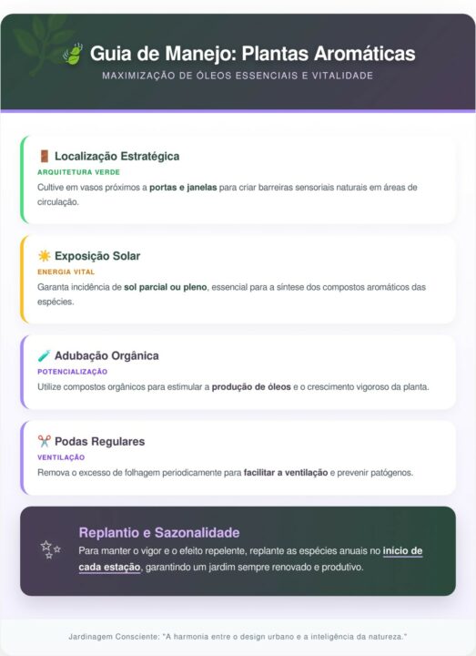 Plantas que ajudam a manter insetos e pragas longe da casa naturalmente