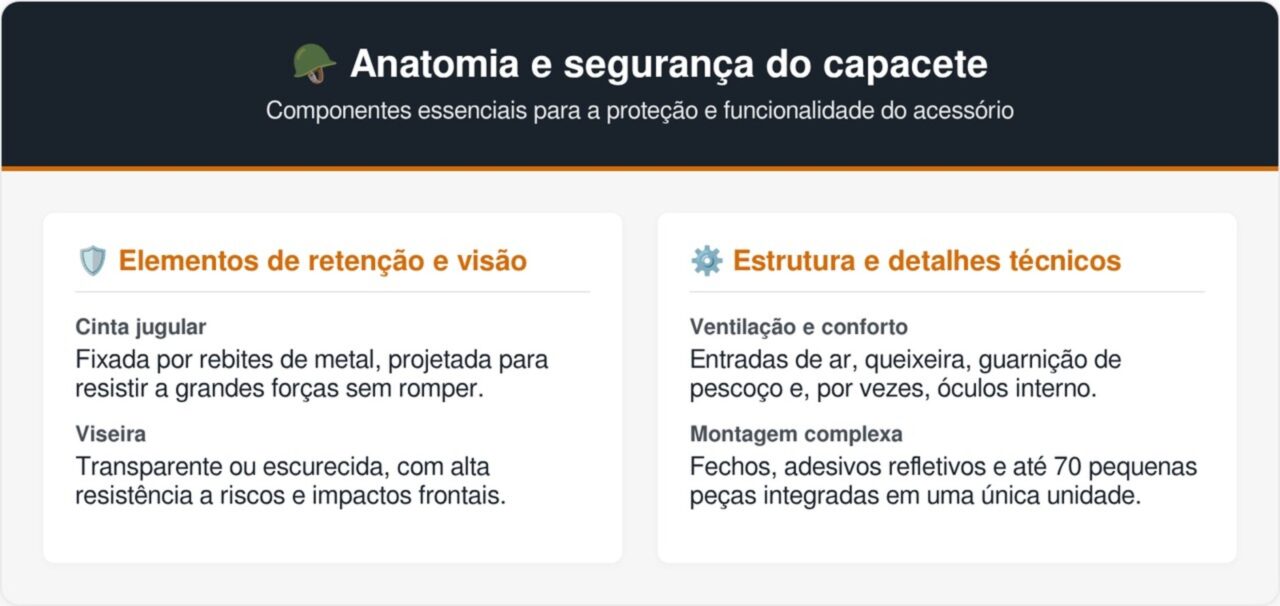 Como é feito um capacete visto de dentro da fábrica