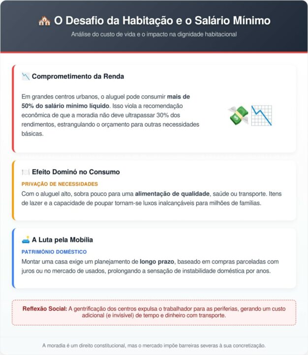 Como é viver com um salário mínimo no Brasil e nos Estados Unidos