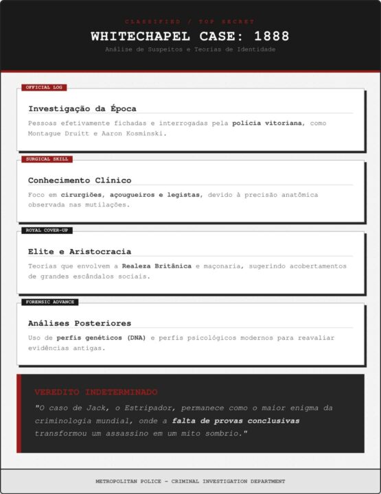 A real história por trás da lenda de Jack, o Estripador