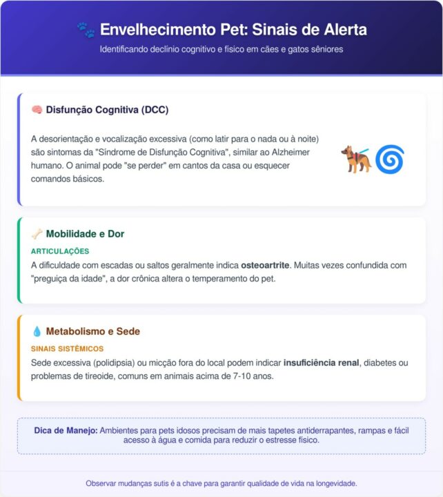 O comportamento surpreendente de alguns cães idosos que poucos tutores conhecem