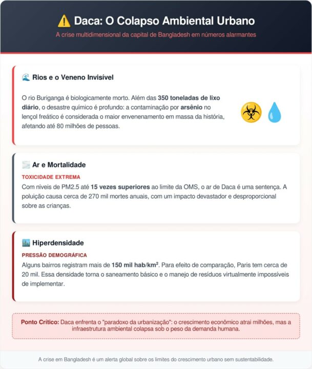 Como é viver no país mais poluído do planeta com uma população de 150 mil habitantes por km²