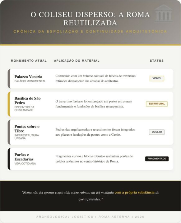 Por que o coliseu é cortado na metade?