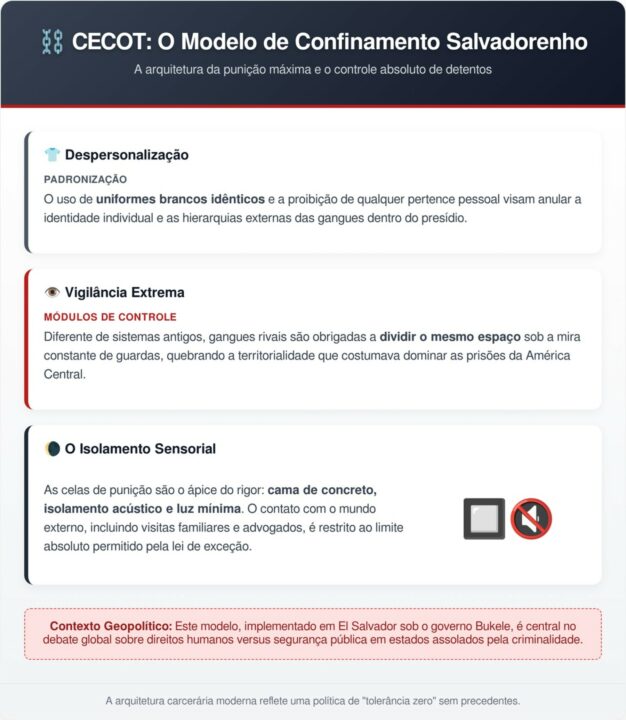 A prisão mais segura do mundo onde estão os maiores criminosos