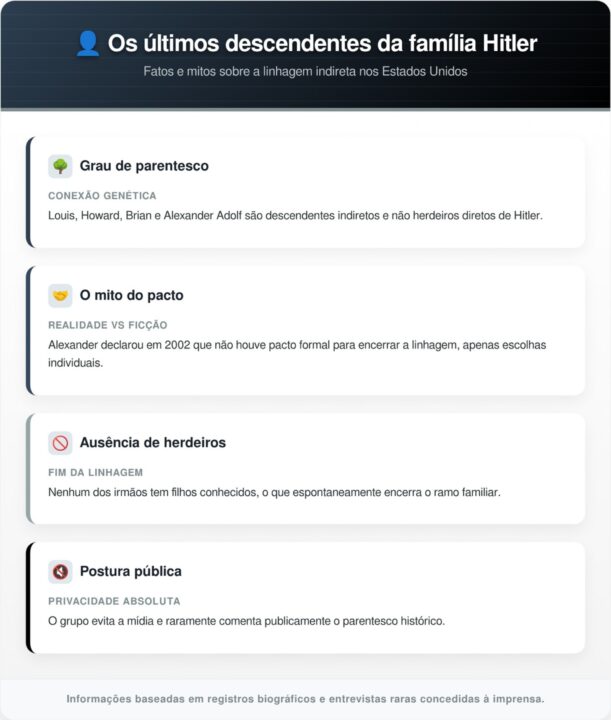 Onde estão os descendentes de Hitler atualmente