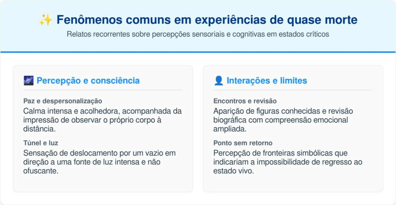 Como são experiências de quase morte que assombram as pessoas nos piores momentos de suas vidas
